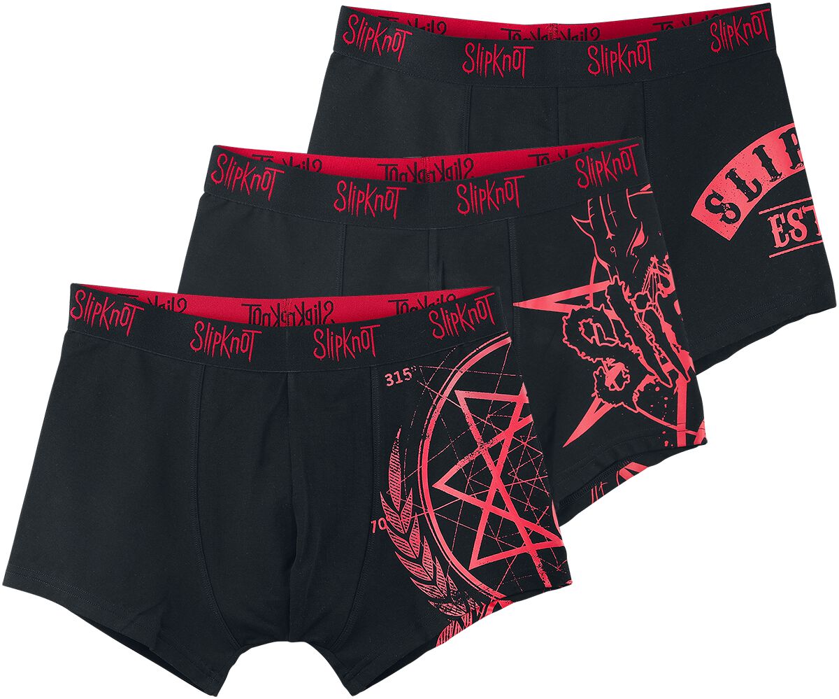 EMP Signature Collection Slipknot Boxers EMP