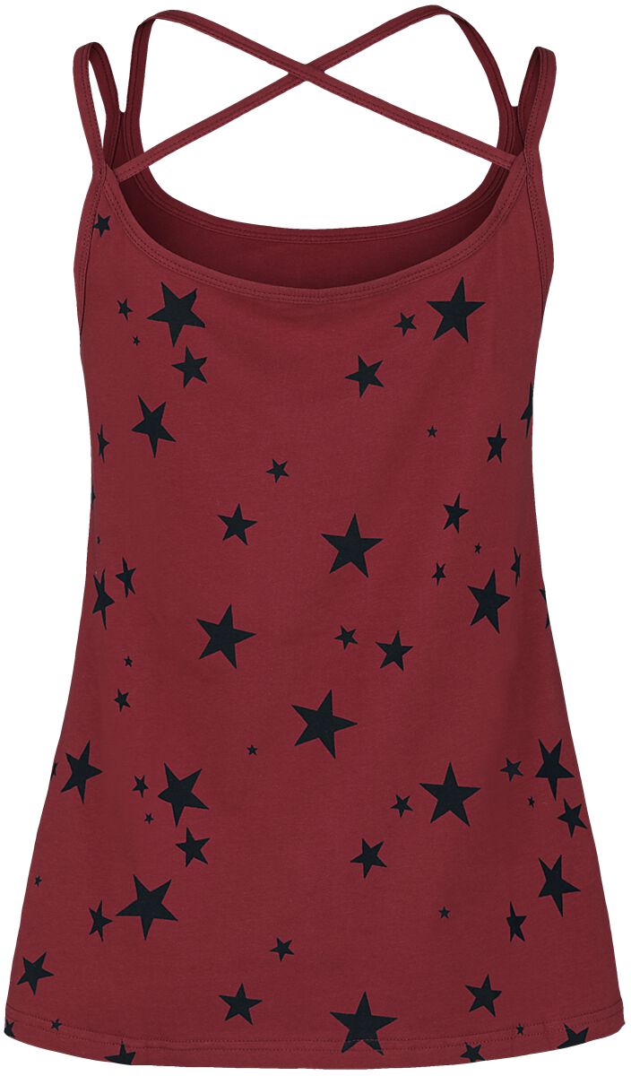 Double pack of ladies’ tops with stars RED by EMP Top EMP