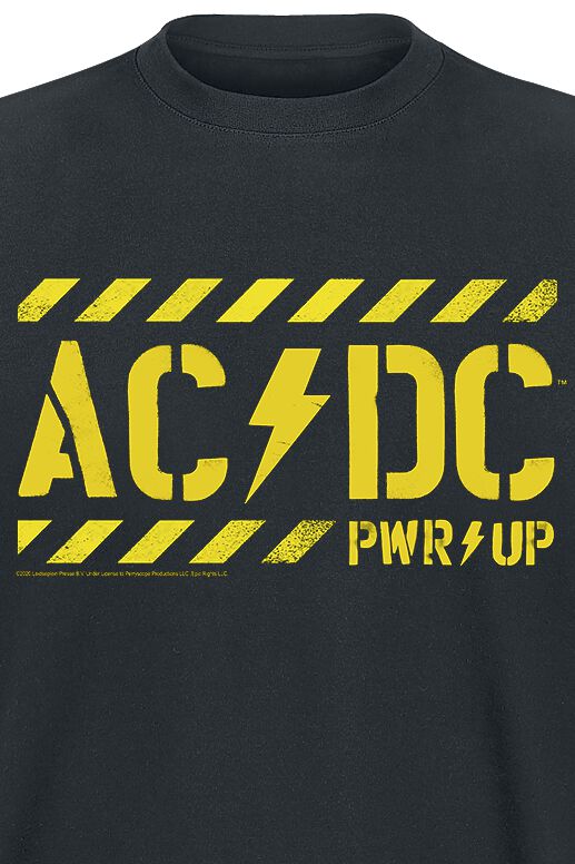 Pwr Up Ac Dc T Shirt Emp