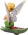 Tinkerbell sitting on a sprig of holly