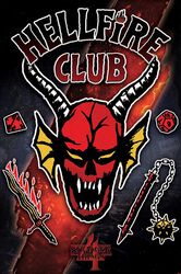 Hellfire Club, Stranger Things, Poster
