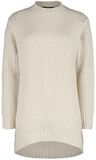 White Knitted Jumper, RED by EMP, Knit jumper
