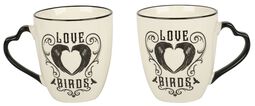 Love Birds, Alchemy England, Mug Set
