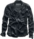Wire Shirt, Black Premium by EMP, Longsleeve