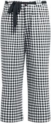 Plaid Cherries Culottes Pants, Pussy Deluxe, Cloth Trousers