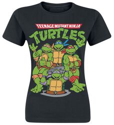 Group, Teenage Mutant Ninja Turtles, T-Shirt