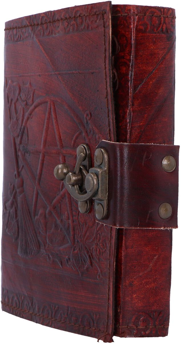 Nemesis Now Lockable Double Dragon Leather Embossed Journal | Gothic
