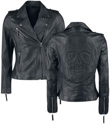 All Over The Road, Black Premium by EMP, Leather Jacket