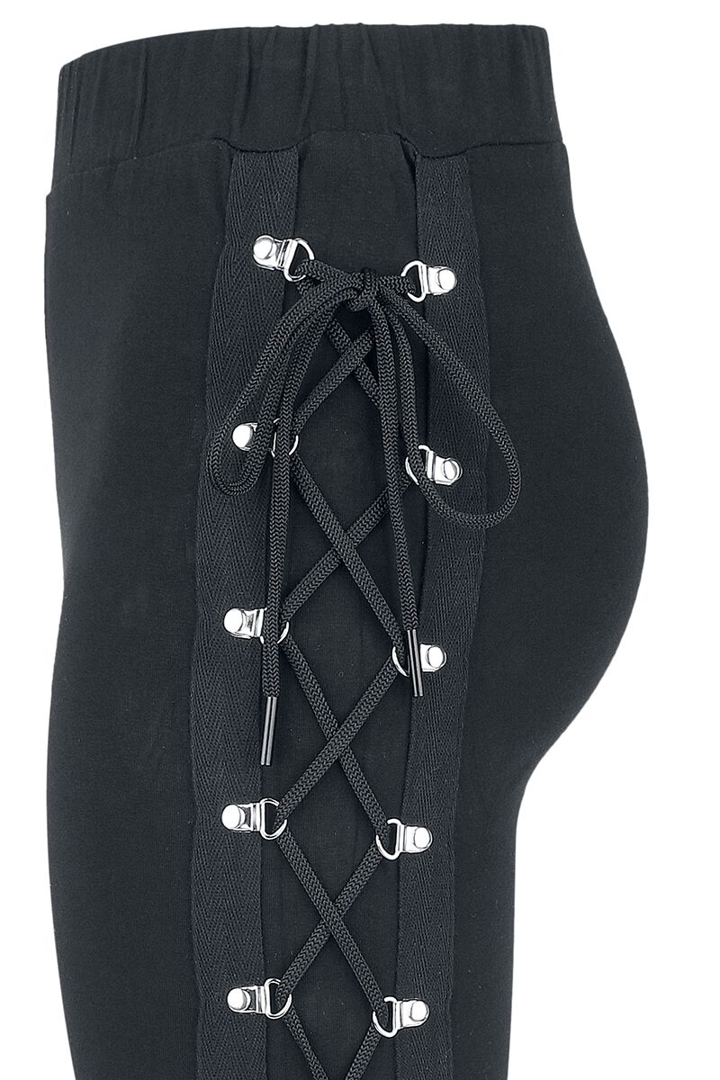 adidas Originals - Leggings neri con tre strisce
