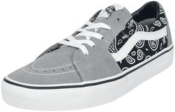 Sk8-Low Paisley Gray/True White, Vans, Sneakers