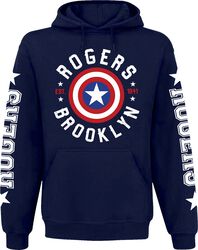 Rogers - Brooklyn, Captain America, Hooded sweater