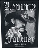 Lemmy Kilmister - Forever, Motörhead, Back Patch