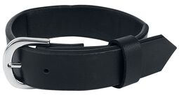 Plain Basic Bracelet, Black Premium by EMP, Imitation Leather Bracelet
