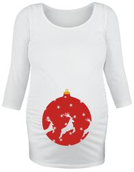 Christmas Bauble, Maternity fashion, Long-sleeve Shirt