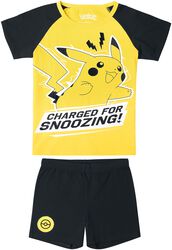 Kids - Pikachu - Charged For Snoozing!, Pokémon, Children's Pyjamas