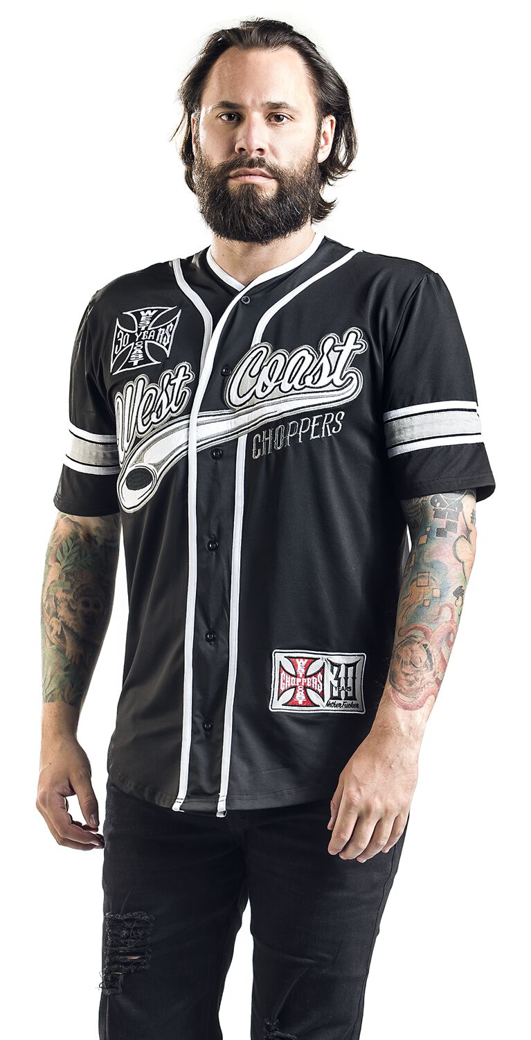 30 Years Anniversary Limited Baseball Jersey | West Coast Choppers 