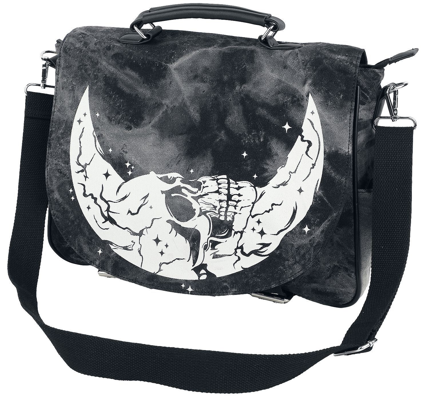 Necro Messenger Bag, Banned Shoulder Bag