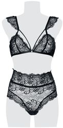2-Part Bra Set Made From Lace