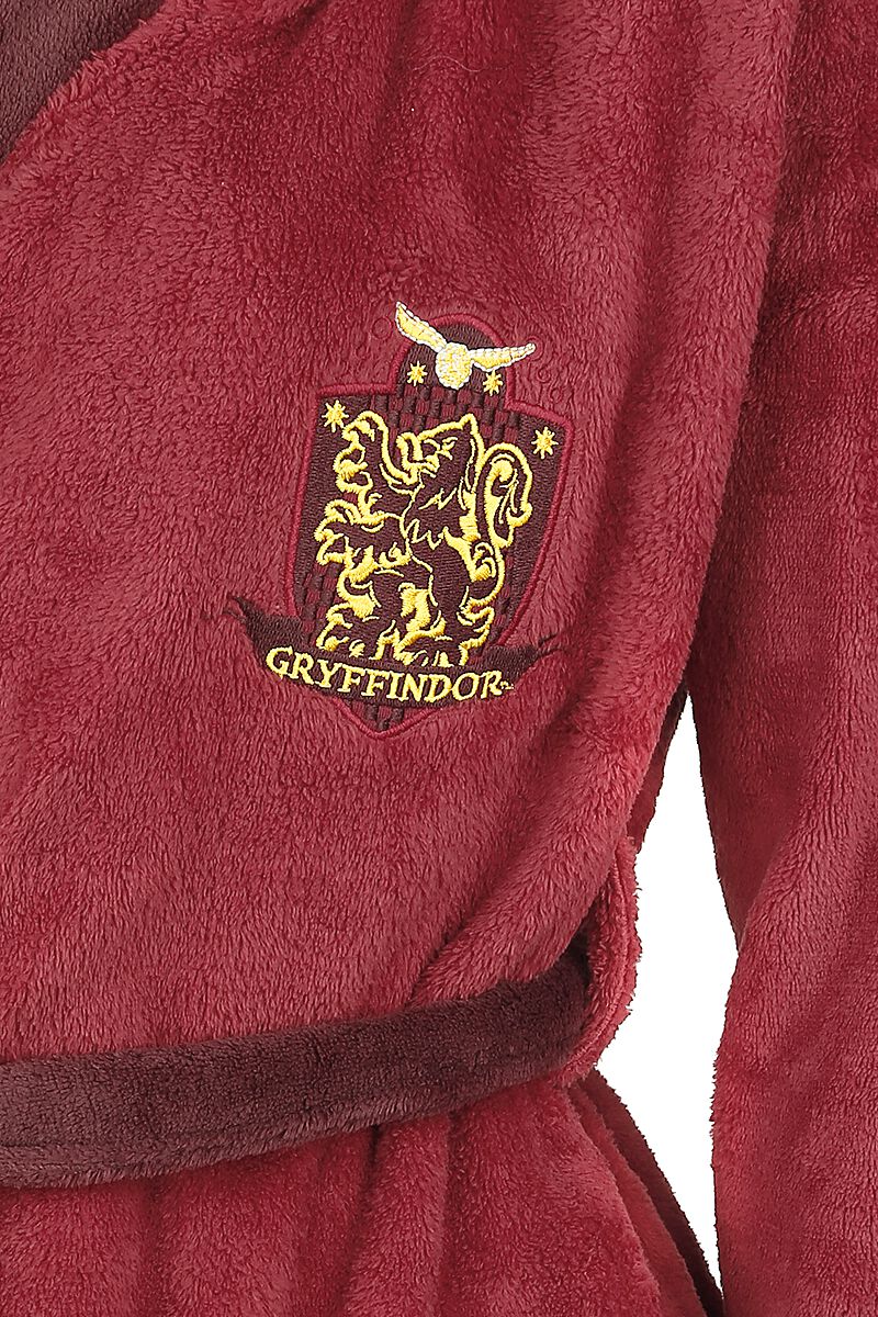 Gryffindor Bademantel, lang Harry Potter Bathrobe EMP