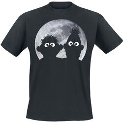Ernie and Bert - Moon night, Sesame Street, T-Shirt
