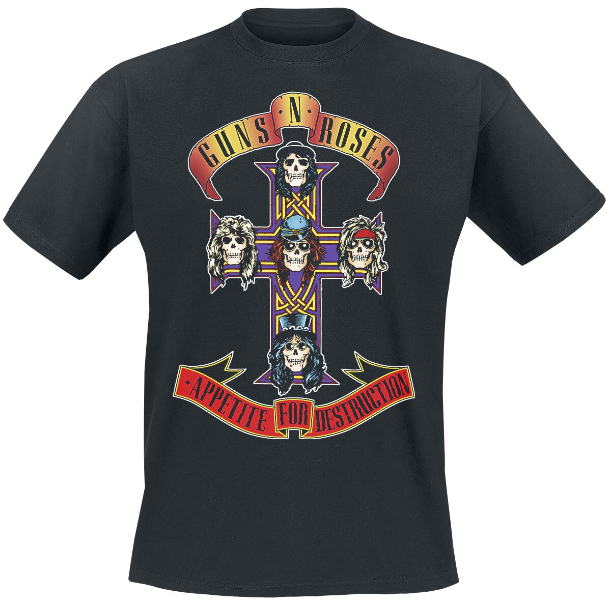 Brobrygge Mig skranke Appetite For Destruction - Cover | Guns N' Roses T-Shirt | EMP