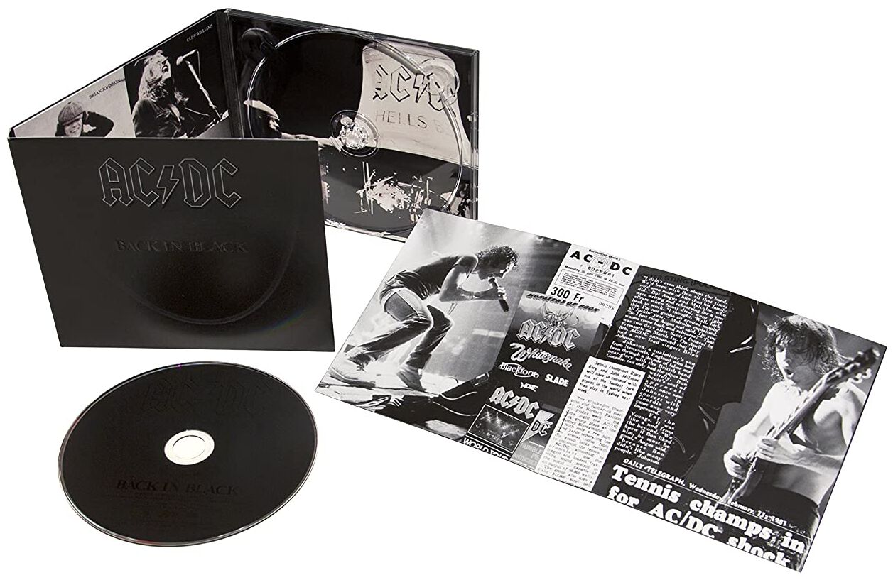 Back In Black Ac Dc Cd Emp