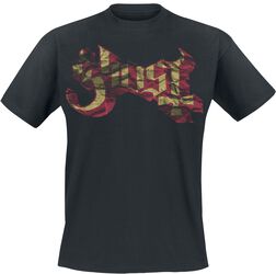 Large Logo, Ghost, T-Shirt