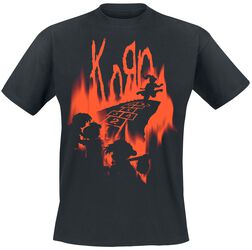 Hopscotch Flame, Korn, T-Shirt