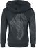 Hoodie with Viking print and decorations