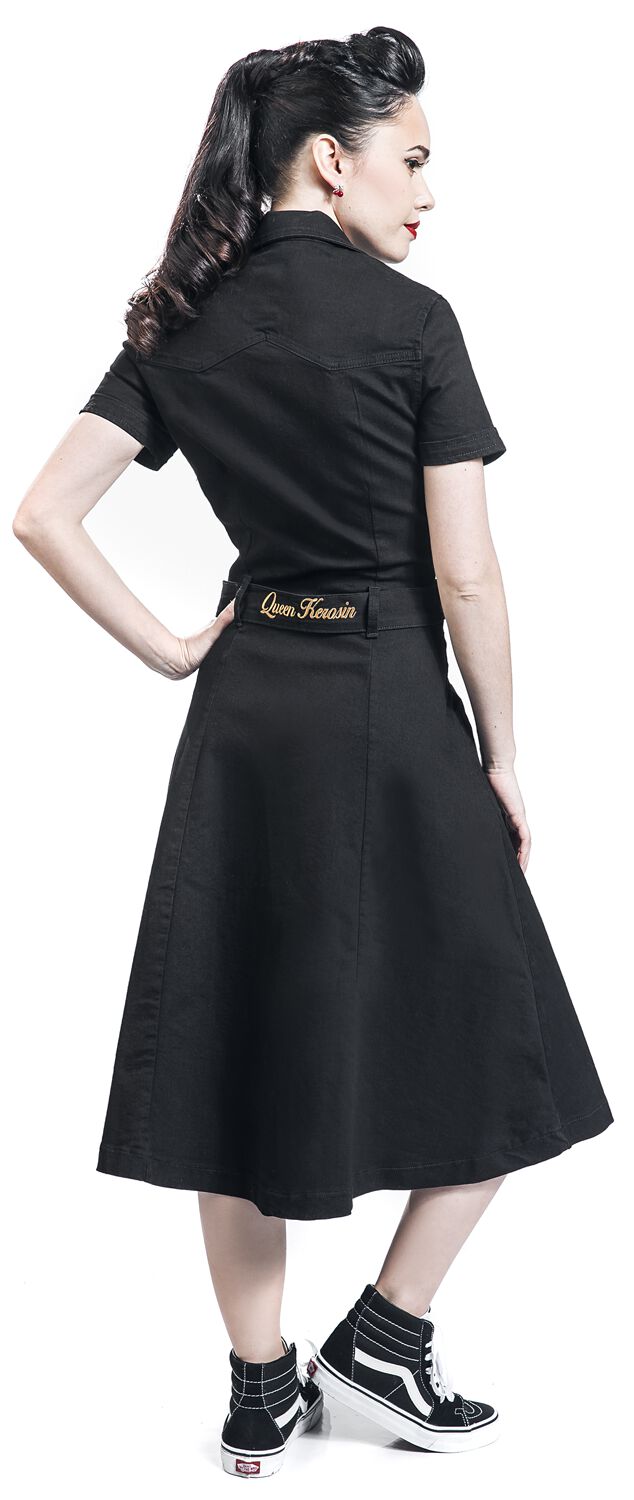 Workwear Dress Queen Kerosin Medium Length Emp 