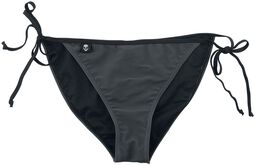 Bikini Bottoms with Smalll Print, Black Premium by EMP, Bikini Bottom