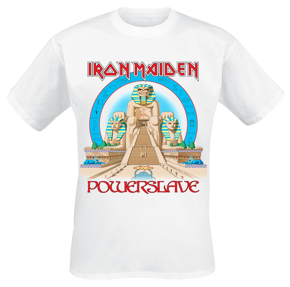 Powerslave World Slavery Tour 1984-1985 | Iron Maiden T-Shirt | EMP