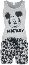 Face, Mickey Mouse, Pyjama
