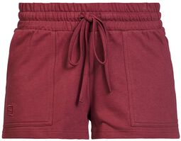 Comfy Fabric Shorts, RED by EMP, Shorts