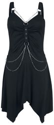 Short Dress With Chains, Gothicana by EMP, Short dress