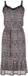 Leopard-Print Summer Dress, Vive Maria, Medium-length dress