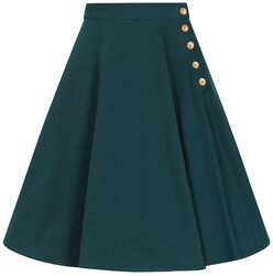 Ravenwood Skirt, Hell Bunny, Medium-length skirt
