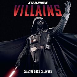 Villains - 2023 wall calendar, Star Wars, Wall Calendar