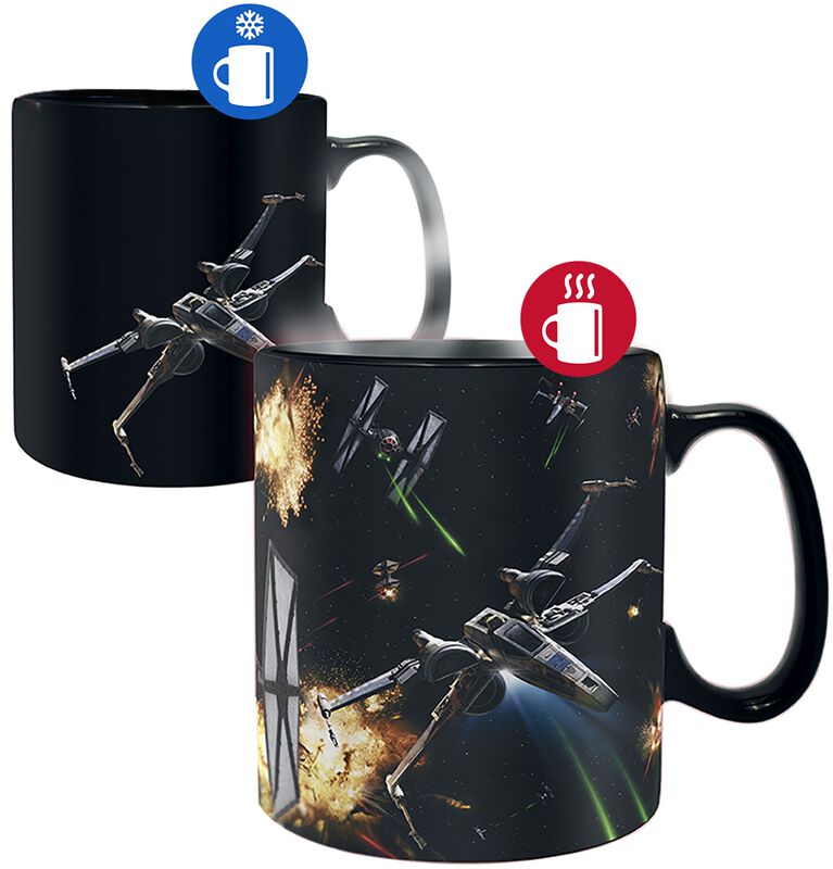 Space Battle - Heat-Change Mug