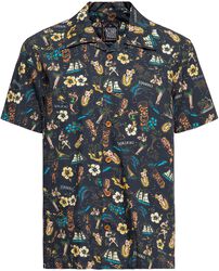 Tropical Hawaiian-style shirt deluxe, King Kerosin, Short-sleeved Shirt