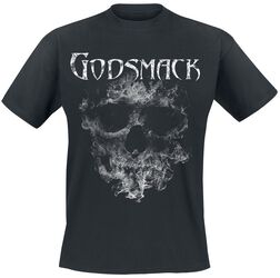 Smoking Skull, Godsmack, T-Shirt