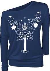 Tree Of Gondor, The Lord Of The Rings, Long-sleeve Shirt