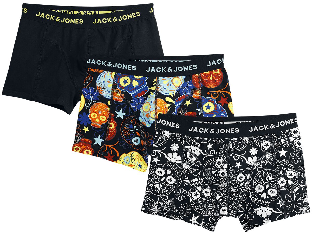 Trunks Jack And Jones Onderbroeken JACSUGAR SKULL TRUNKS PACK Jack