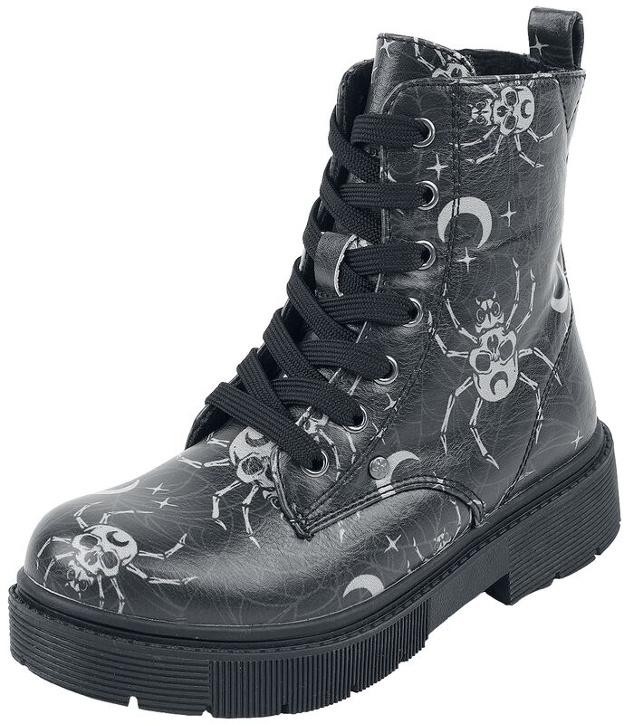 Kids' Boots with Gothic Print