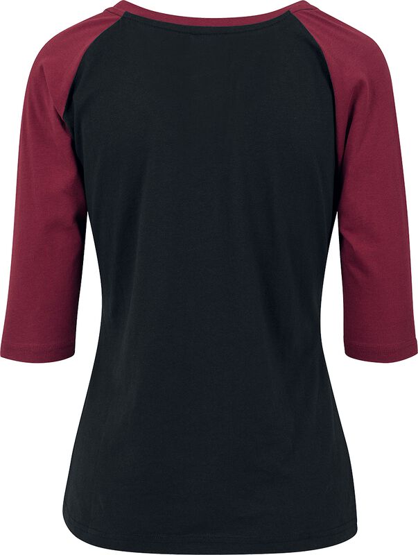 Ladies 3/4 Contrast Raglan Tee | Urban Classics Long-sleeve Shirt | EMP
