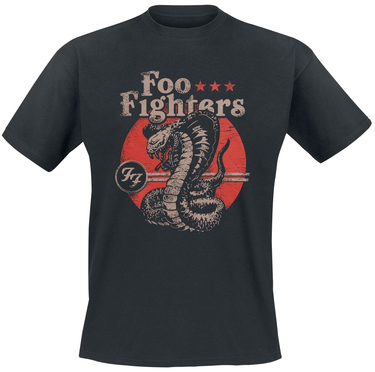 Foo Fighters 'Old Band Photo' Black T-Shirt - 100% Cotton Official Band Merchandise