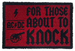 For those about to knock, AC/DC, Door Mat