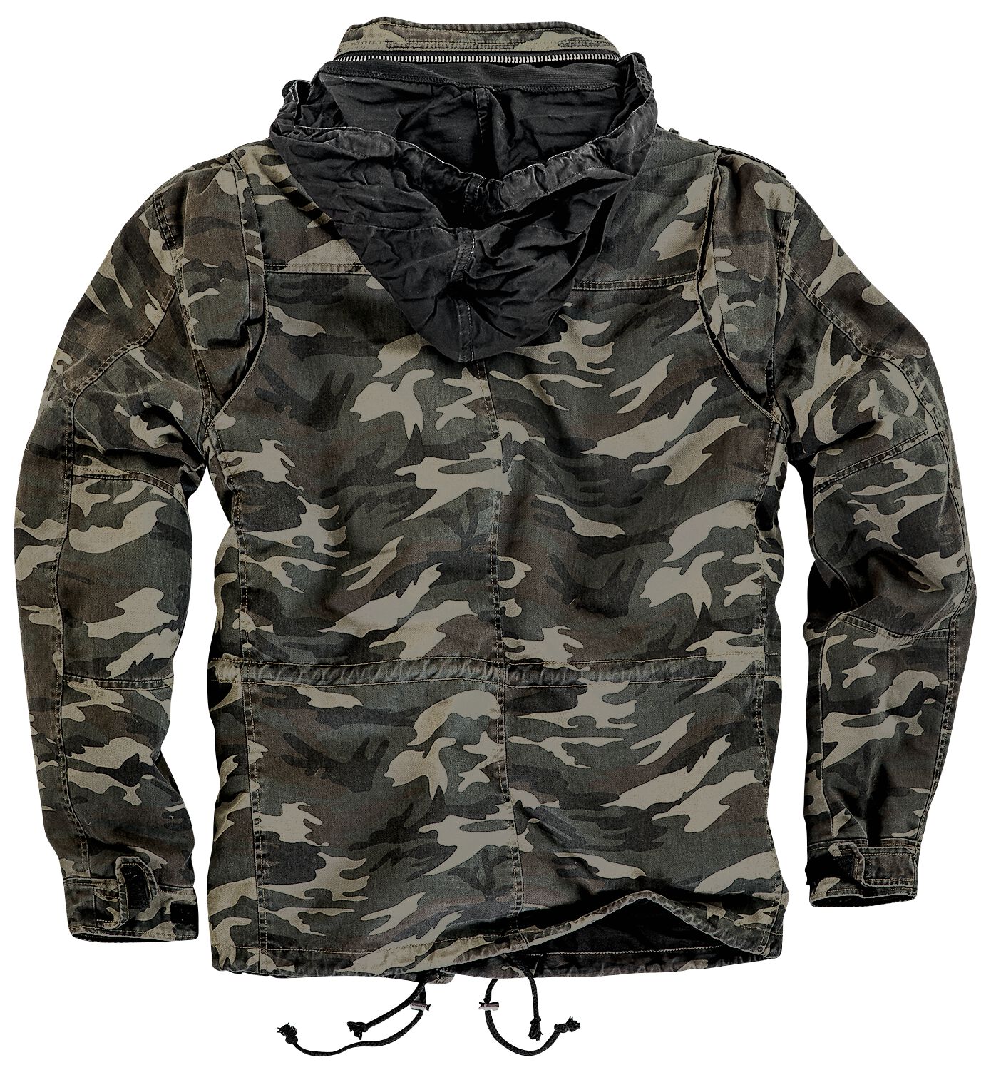 Army Field Jacket | Black Premium by EMP Winter Jacket | EMP