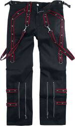 Red Blade trousers, Poizen Industries, Cloth Trousers