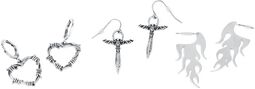 Barbire, Sword and Flames, Black Premium by EMP, Earring